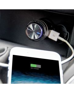 Car Charger with Hands-free Earbud