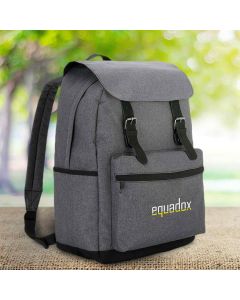Laptop Backpack with Magnetic Buckle Straps