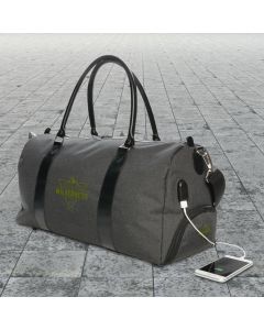Weekend Bag with USB Output
