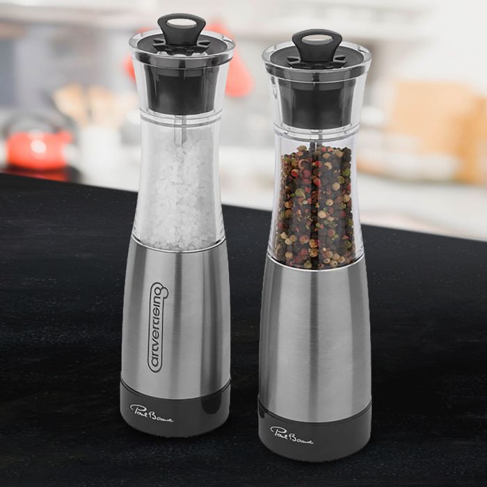 Funky salt on sale and pepper mills